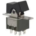 M2022TNW01-DA - SWITCH ROCKER DPDT 6A 125V