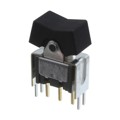 M2018TXG13-DA - SWITCH ROCKER SPDT 0.4VA 28V