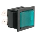 C1353AABG2 - SWITCH ROCKER DPST 20A 250V