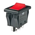 JWMW22RCA - SWITCH ROCKER DPDT 10A 125V