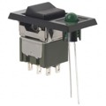 M2022TJW01-FA-2A-F - SWITCH ROCKER DPDT 6A 125V