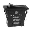 WR12AS - SWITCH ROCKER SPDT 15A 125V