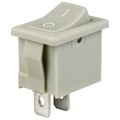 R1966AGRYGRYFF - SWITCH ROCKER SPST 15A 125V