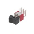300DP1J1BLKM6QE - SWITCH ROCKER DPDT 5A 120V