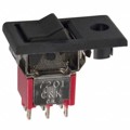 7201J52ZQE22 - SWITCH ROCKER DPDT 5A 120V