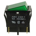 A8A-223-1 - SWITCH ROCKER DPST 16A 125V