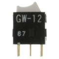 GW12RBP - SWITCH ROCKER SPDT 0.4VA 28V