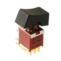 400AWMDP1R1M6QE - SWITCH ROCKER DPDT 3A 120V