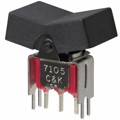 7105J3V3QE2 - SWITCH ROCKER SPDT 5A 120V