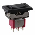 7203J16ZQE22 - SWITCH ROCKER DPDT 5A 120V