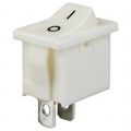 R1966AWHTWHTFF - SWITCH ROCKER SPST 15A 125V