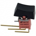400AWMSP1R1BLKM7QE - SWITCH ROCKER SPDT 3A 120V