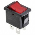 R1973BBLKRILKF1 - SWITCH ROCKER DPST 9A 125V