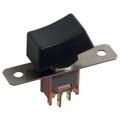 400MSP1R1BLKM1RE - SWITCH ROCKER SPDT 0.4VA 20V