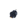 RA5-1A-DC-2-AL - PADDLE ROCKER 4P SPST AMBER LED