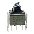 M2T12TXW13/U - SWITCH ROCKER SPDT 6A 125V