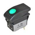 R711FF1-SXXX2BDGNW - SWITCH ROCKER SPST 16A 30V