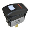 R713FE2-SXXX2B4GRW - SWITCH ROCKER SPDT 16A 30V