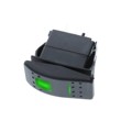 SRD1-1F-DC-1-BGG - SPDT ON-OFF-ON 2 GREEN LED-IP67
