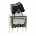 M2022TXW13-FA - SWITCH ROCKER DPDT 6A 125V