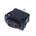 SRA2-1F-DC-1-RR - SPDT ON-OFF-ON 2 RED LED- IP56