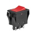 JWM22RCA/UCV - SWITCH ROCKER DPDT 10A 125V