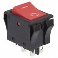 JWL21RC1A/UCV - SWITCH ROCKER DPST 16A 125V