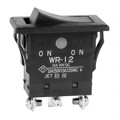 WR12AT - SWITCH ROCKER SPDT 15A 125V