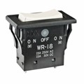 WR18BS - SWITCH ROCKER SPDT 15A 125V