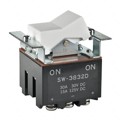 SW3832D - SWITCH ROCKER 3PDT 30A 30V