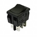 GRS-4022-0014 - SWITCH ROCKER DPDT 8A 125V