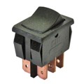 GRS-4022A-0001 - SWITCH ROCKER DPDT 8A 125V