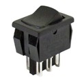 GRS-4022-0019 - SWITCH ROCKER DPDT 16A 125V