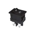 SLE210K-7 - SWITCH ROCKER DPST 10A 125V