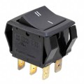 PRDDD1-16F-BB0DW - SWITCH ROCKER DPDT 16A 125V