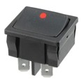 D202J12S205NQA - SWITCH ROCKER DPST 4A 125V
