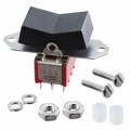 7411J3ZQE2 - SWITCH ROCKER DP3T 5A 120V