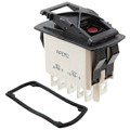 KR46CAKDDG - SWITCH ROCKER DPDT 10A 24V