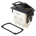 KR46CAKFFG - SWITCH ROCKER DPDT 10A 24V