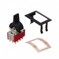 7411J21ZGE22 - SWITCH ROCKER DP3T 5A 120V