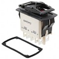 KR47CAKDDG - SWITCH ROCKER DPDT 10A 24V