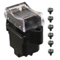 2TP12-7 - SWITCH ROCKER DPDT 10A 125V