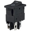 RC1083BBLKBLKGF0 - SWITCH ROCKER DPST 8A 125V