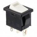 R1966ABLKWHTEFGRN - SWITCH ROCKER SPST 15A 125V