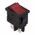 RA812C1000-116 - SWITCH ROCKER DPST 16A 125V