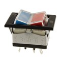 LW3123-F4GC-A - SWITCH ROCKER DPDT 10A 125V