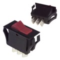 C121J13S205QF - SWITCH ROCKER SPDT 15A 125V