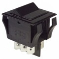 C221J12S205QF - SWITCH ROCKER DPDT 15A 125V