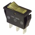 CA04J157207Q - SWITCH ROCKER SPST 15A 125V