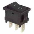 D101J12S215HQF - SWITCH ROCKER SPDT 4A 125V